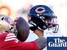 Perlombaan playoff NFL: Beruang dan 49ers bentrok dengan minggu perpisahan playoff yang dipertaruhkan