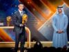 Cristiano Ronaldo dinobatkan sebagai Pemain Timur Tengah Terbaik di Globe Soccer Awards 2025 di Dubai