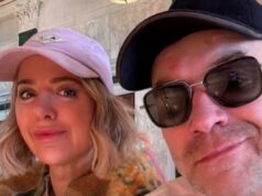 Sally Carman dari Coronation Street bercanda bahwa suami lawan mainnya ‘adalah masalah’ dalam penerimaan Natal