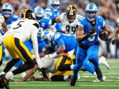 Laporan: Lions RB David Montgomery (sakit) akan bermain vs. Viking