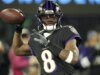 Dengan eliminasi yang semakin dekat, Lamar Jackson dari Ravens melewatkan latihan