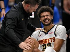 Nuggets F Cameron Johnson (lutut) akan menjalani MRI