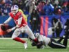 Hasil rontgen pasca pertandingan negatif pada kaki Payments QB Josh Allen
