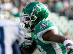 Roughriders menandatangani WR Samuel Emilus dari Kanada untuk perpanjangan kontrak dua tahun