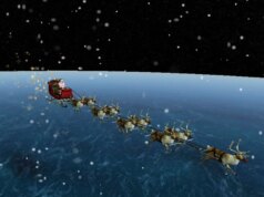NORAD melacak Santa dalam tradisi Natal. Lihat peta langsung.