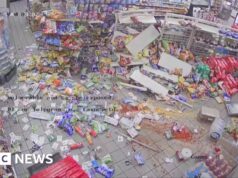 Saksikan: Momen perampok merampok ATM dari dalam toko Texas