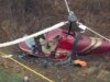 Helikopter bertabrakan di atas New Jersey, 1 pilot tewas, satu lagi luka parah