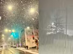 Badai musim dingin melanda AS: Salju dan es mengganggu perjalanan liburan di timur laut; penerbangan dibatalkan