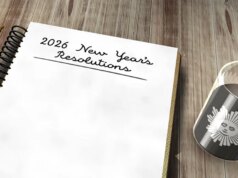 Luke Burbank dalam membuat resolusi Tahun Baru yang realistis