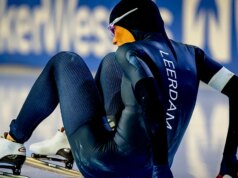 Calon Olimpiade Jutta Leerdam, tunangan Jake Paul, bangkit kembali setelah terjatuh selama uji coba