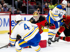 Byram mencetak gol di PL, Sabre melanjutkan rekornya dengan kemenangan atas Senator