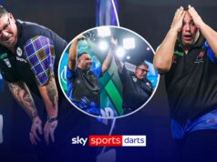 Anderson memenangkan pertandingan klasik Ally Pally saat Cross menyiapkan pertandingan Littler