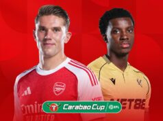 DELAPAN perubahan untuk Arsenal vs Palace LIVE! & sorotan
