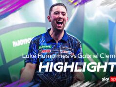 Humphries menjadi pemenang dalam movie thriller melawan Clemens!