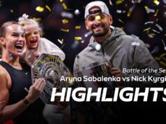 Sabalenka vs Kyrgios | Sorotan Pertempuran Jenis Kelamin