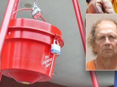 Pendering lonceng Florida diduga mencoba ‘menusuk’ manajer toko dengan tripod sumbangan saat mabuk