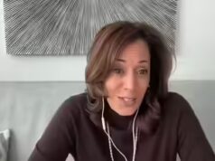 ‘Wanita ini mencalonkan diri sebagai Presiden’: Saran kencan Kamala Harris memicu perdebatan on-line