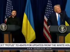 “Rusia ingin Ukraina berhasil,” kata Trump setelah bertemu Zelenskyy – perhatikan reaksinya