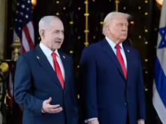 ‘Israel tidak akan ada hari ini tanpa Netanyahu’: Trump memuji PM Israel di Mar-a-Lago