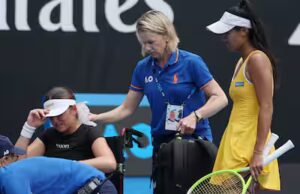 Internacional da Austrália: uma cena inquietante implica a canadense Marina Stakusic