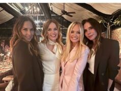 Victoria Beckham se disfarça enquanto festeja com as Spice Women no aniversário de 50 anos de Emma Bunton, depois que a declaração bombástica do Brooklyn a deixou ‘devastada’