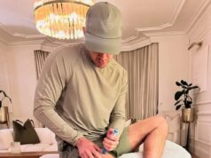 Adam Thomas, 37, diz que está sofrendo de ‘dor forte’ e promete ‘começar a cuidar de seu corpo novamente’ enquanto dá uma atualização sobre a batalha contra a artrite