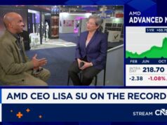 As ações da AMD caem conforme a previsão fica aquém de algumas expectativas