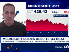 A Microsoft perdeu US$ 357 bilhões em capitalização de mercado com a maior queda das ações desde 2020