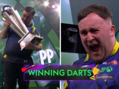 Littler eleito Jogador do Ano do PDC como parte do hat-trick de premiação