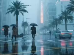 Alerta meteorológico dos Emirados Árabes Unidos: Chuva e tempestade de granizo atingiram Ras Al Khaimah, Fujairah, enquanto as temperaturas caem para 12°C