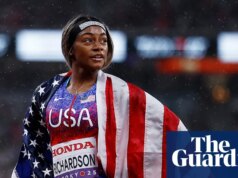 Sha’Carri Richardson é preso sob acusação de dirigir a mais de 160 km/h