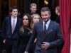 Família Beckham reunida em Paris sem Brooklyn após declaração bombástica