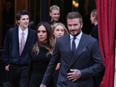 Família Beckham reunida em Paris sem Brooklyn após declaração bombástica