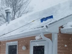 Tempestade de inverno na previsão? É melhor preparar o ancinho do telhado