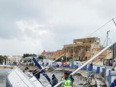 Assista: Ciclone Harry causa danos de 1 bilhão de euros na Itália