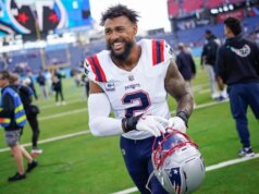 Patriotas descartam líder de demissões Harold Landry III x Broncos