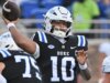 Duke QB Darian Mensah não pode assinar em outro lugar até decidir