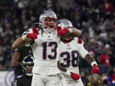 Patriots WR Mack Hollins ativo para o jogo do título AFC contra Broncos