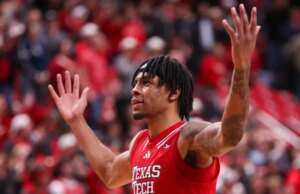 JT Toppin, nº 12 da Texas Tech, tenta permanecer quente contra Baylor
