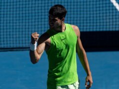 A busca de Carlos Alcaraz pelo primeiro título do Aussie Open continua em andamento