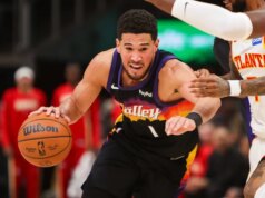 Suns G Devin Booker (entorse de tornozelo) perderá pelo menos 1 semana