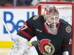 O goleiro veterano James Reimer liderará Senators vs.
