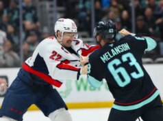 Caps F Brandon Duhaime multado por conduta antidesportiva