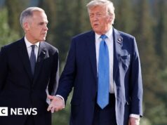 Trump ameaça Canadá com tarifas de 100% sobre acordo comercial com a China