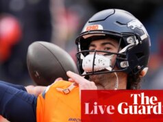 Jogo do campeonato AFC na NFL: New England Patriots x Denver Broncos – ao vivo