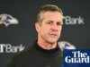 Relatórios: Ravens demitem John Harbaugh após 18 temporadas no comando