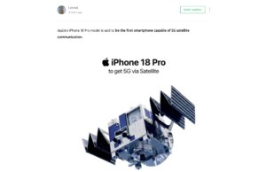 Satellite tv for pc 5G pode ser a próxima grande atualização para os próximos iPhones ‘Professional’ da Apple