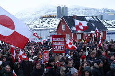 China zomba do meme do pinguim da Groenlândia da Casa Branca