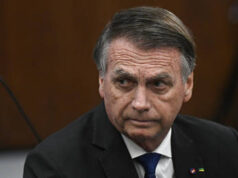 Relâmpago atinge manifestação pró-Bolsonaro no Brasil