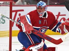 CH: Jakub Dobes afrontou Nathan MacKinnon e sua banda